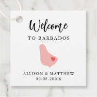 N'importe quel sac de bienvenue Mariage de Barbade