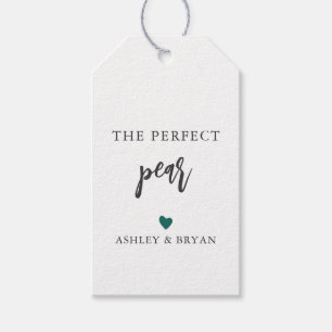 Étiquettes-cadeau N'Importe Quelle Couleur Le Tag Perfect Pear, Tag