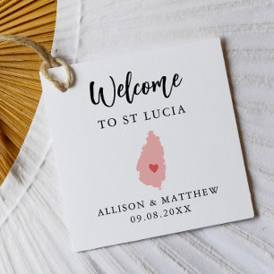 Étiquettes Cadeau N'importe quelle couleur Sac d'accueil Mariage St 