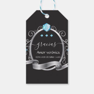 Étiquettes-cadeau Noces de Diamant