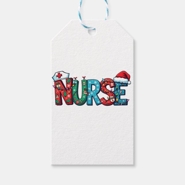 Étiquettes-cadeau noël 2025, (Devant)