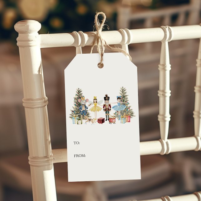Étiquettes-cadeau Noël Casse-Noisette  (Créateur téléchargé)
