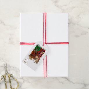 Étiquettes-cadeau Noël de Puggle