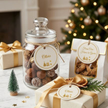 Noël en or personnalisé