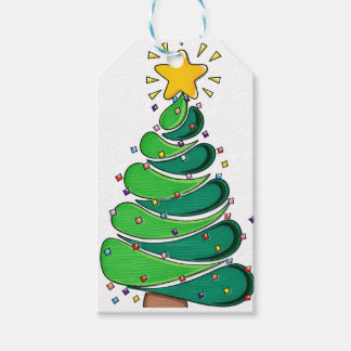 Étiquettes-cadeau Noël Fantaisiste