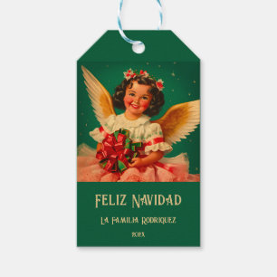 Étiquettes-cadeau Noël Feliz Navidad