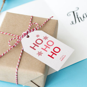 Étiquettes-cadeau Noël mignon