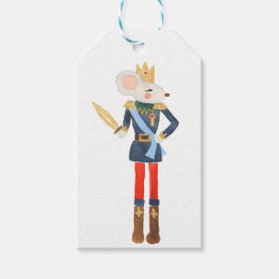 Étiquettes-cadeau Noël Nutcracker la souris King Tags cadeaux