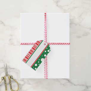 Étiquettes-cadeau Noël Whacky