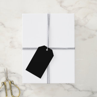 Étiquettes-cadeau Noir
