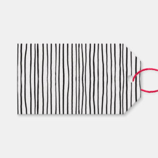 Étiquettes-cadeau Noir et blanc