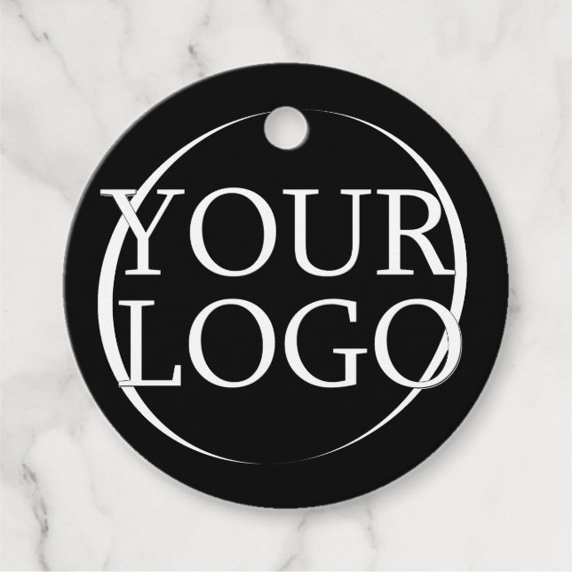 Étiquettes Cadeau Nom de l'entreprise Créer votre propre texte d'ent (Devant)