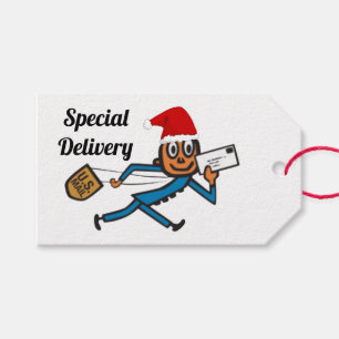 Étiquettes-cadeau Nostalgic Postal Père Noël