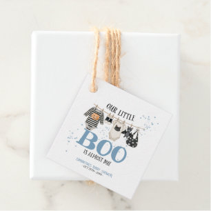 Étiquettes Cadeau Notre petit Boo est presque arrivé