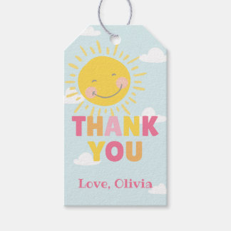 Étiquettes-cadeau Notre Petite Soirée D'Anniversaire Rose Soleil N'I