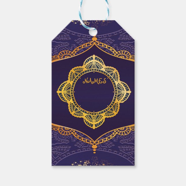 Étiquettes-cadeau Notre soleil est une étoile et un foie (Devant)