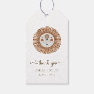 Étiquettes-cadeau Nous Pouvons Attendre Merci