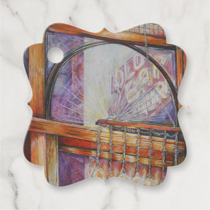 Étiquettes Cadeau Nous sommes tous des papillons volant autour de la