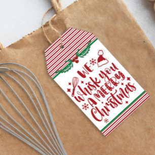 Étiquettes-cadeau Nous vous balançons un joyeux Noël Pop By