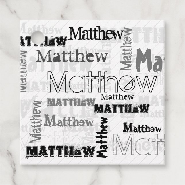 Étiquettes Cadeau NOUVEAUTÉ ! Sticker rond classique tendance pour e (Devant)