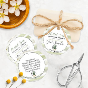 Étiquettes Cadeau Nuances de Vert 🌿Étiquettes Suspendues Personnali