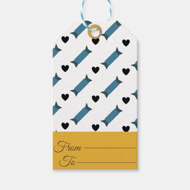 Étiquettes-cadeau Obtenir de la créativité avec do-it-yourself étiqu (Devant)