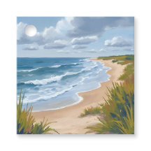 Ocean Waves | Beach Coastal Painting