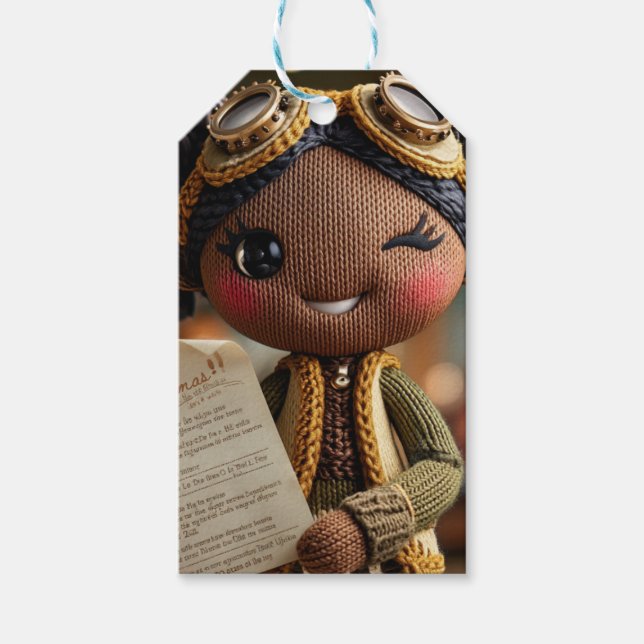 Étiquettes-cadeau  Official Elf Report  (Devant)