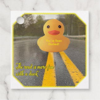 Étiquettes Cadeau Offrez un Ducky avec cette étiquette. Tu as été fo