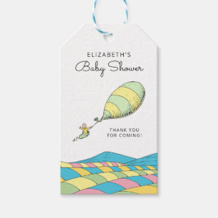 Étiquettes-cadeau Oh, Baby, les endroits où tu iras Baby shower