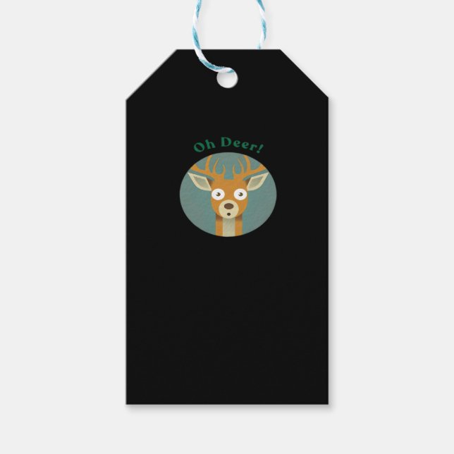 Étiquettes-cadeau Oh Deer Creative Style (Devant)