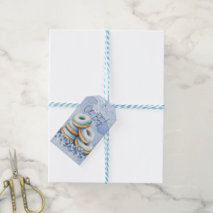 Étiquettes-cadeau Oh Garçon Gâteaux Bleus Baby Shower Merci
