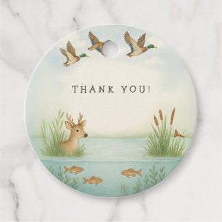 Étiquettes Cadeau Oh mon Dieu ! Baby shower des bois