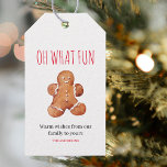 Étiquettes-cadeau Oh, quel plaisir | Christmas Sweet | Ginger Cookie<br><div class="desc">Oh,  quel plaisir | Christmas Sweet | Ginger Cookies</div>