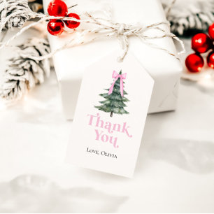 Étiquettes-cadeau Oh Quelle Amusement Arbre de Noël 1er Anniversaire