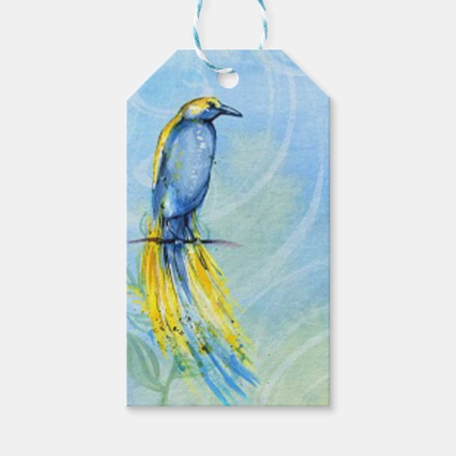 Étiquettes-cadeau Oiseau (Devant)