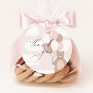 Étiquettes Cadeau On Peut Attendre   Bébé rose fille