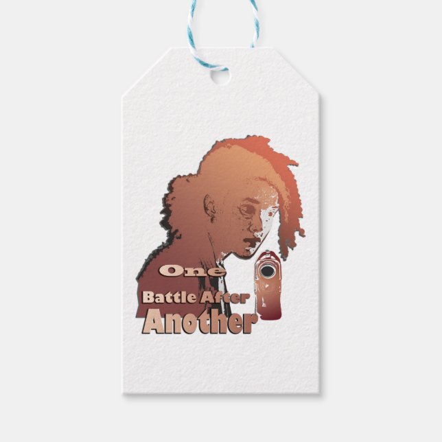 Étiquettes-cadeau One Battle After Another – Cinematic Movie-Inspire (Devant)