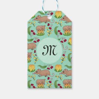 Étiquettes-cadeau Opossum miel