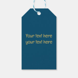 Étiquettes-cadeau Or Professionnel Tendance Minimaliste Texte Person