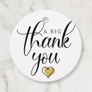 Étiquettes Cadeau Or Un Grand Merci Merci Clipart Merci Alors Un