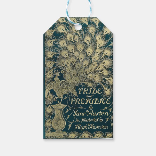 Étiquettes-cadeau Orgueil et Préjugés (Devant)