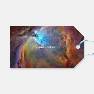 Étiquettes-cadeau Orion Nebula Space Galaxy