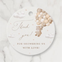 Ours en peluche avec ballets Brown Merci