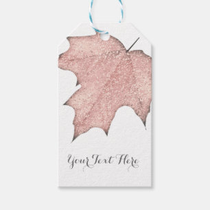 Étiquettes-cadeau Pailleté automne Levain doré automne hiver favori