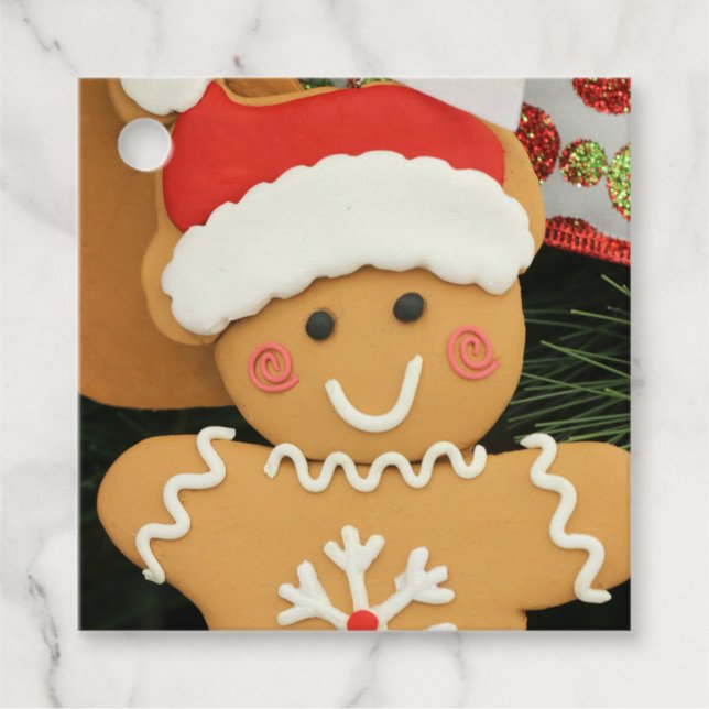 Étiquettes Cadeau Pain de gingembre (Devant)