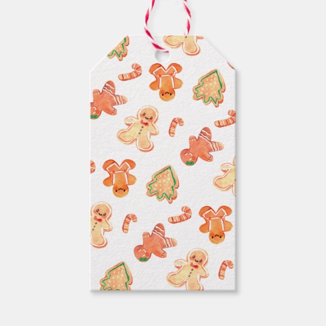 Étiquettes-cadeau Pain d'épices (Devant)