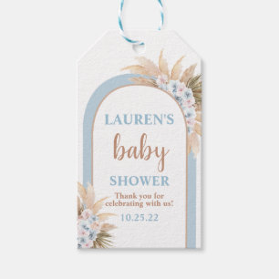 Étiquettes-cadeau Pampas Grass Arch Baby shower Gift Tag