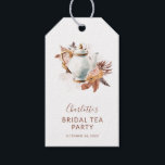 Étiquettes-cadeau Pampas Grass Terracotta moderne Tea Party<br><div class="desc">Pampas Grass Terracotta Modern Bridal Tea Party Tags cadeaux vous pouvez facilement customiser</div>