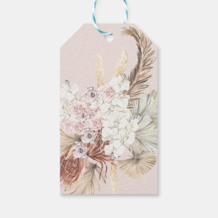 Étiquettes-cadeau Pampas séché Grass Floral Entreprise